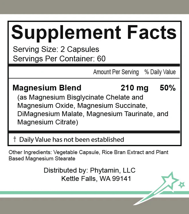 MYE-Magnesium 5 Source Magnesium Blend