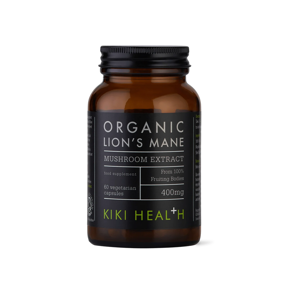 Lion's Mane Extract, Organic - 60 Vegicaps